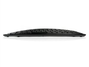 Accuratus Curve keyboard RF Wireless + USB QWERTY UK International Black