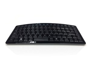Accuratus Curve keyboard Home RF Wireless + USB QWERTY UK International Black