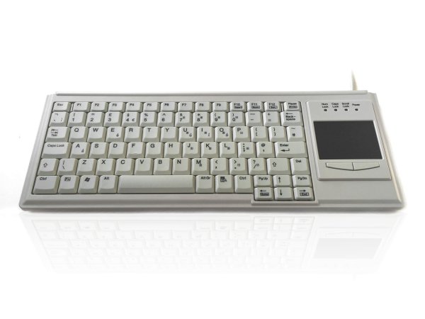 Accuratus K82B keyboard Universal USB QWERTY UK English White