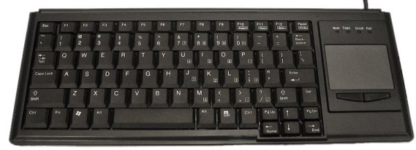 Accuratus KYB500-K82B keyboard Universal USB QWERTY English Black