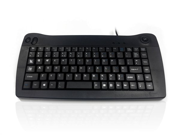 Accuratus 5010 keyboard Universal USB QWERTY UK English Black