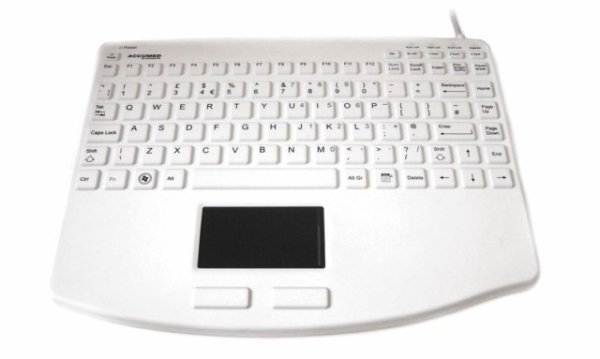 Accuratus KYBNA-SIL540CV2W keyboard USB QWERTY English White