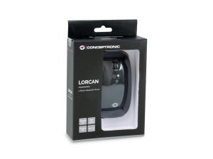 Conceptronic LORCAN01B mouse Office Ambidextrous Bluetooth Optical 1600 DPI