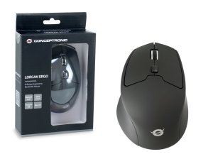 Conceptronic LORCAN02B Ergo mouse Office Right-hand Bluetooth Optical 1600 DPI