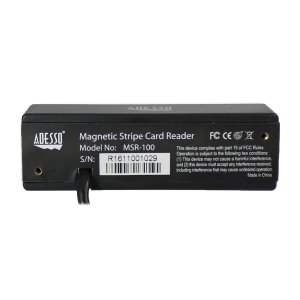 Adesso MSR-100 magnetic card reader Black USB