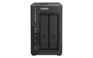 QNAP QVP-21C NAS/storage server Tower Ethernet LAN Black J6412