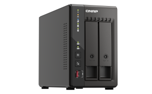 QNAP QVP-21C NAS/storage server Tower Ethernet LAN Black J6412