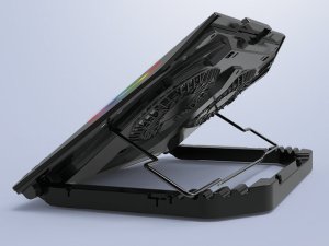 Conceptronic THYIA ERGO 2-Fan Gaming Laptop Cooling Stand