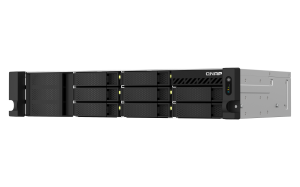 QNAP TS-864EU-RP-8G NAS/storage server Rack (2U) Ethernet LAN Black