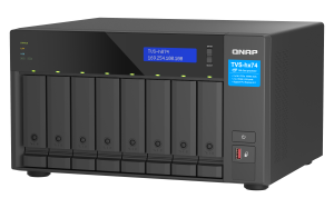 QNAP TVS-H874T-I9-64G NAS/storage server Tower Ethernet LAN Black