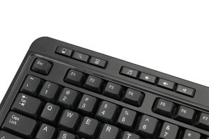 Adesso WKB-1320CB-UK keyboard Mouse included Home RF Wireless + USB QWERTY UK English Black