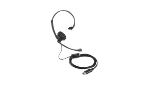 Kensington USB Mono Headset with Inline Controls