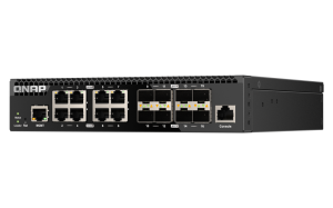 QNAP QSW-M3216R-8S8T network switch Managed L2/L3 10G Ethernet (100/1000/10000) 1U Black