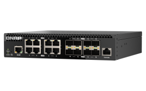 QNAP QSW-M3216R-8S8T network switch Managed L2/L3 10G Ethernet (100/1000/10000) 1U Black