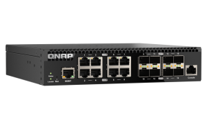 QNAP QSW-M3216R-8S8T network switch Managed L2/L3 10G Ethernet (100/1000/10000) 1U Black