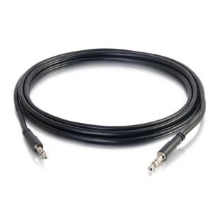 C2G 3m (10ft) Slim Aux 3.5mm Audio Cable - M/M