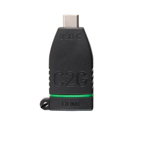 C2G Retractable Universal Mount 4K HDMI Adapter Ring with Color Coded Mini DisplayPort