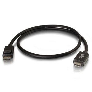 C2G 10ft (3m) DisplayPortTM Male to HDMITM Male Adapter Cable - Black