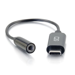 C2G USB-C® to AUX (3.5mm) Adapter Converter