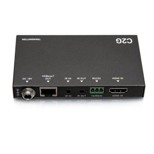 C2G HDMI® Ultra-Slim HDBaseT + RS232 and IR over Cat Extender Box Transmitter - 4K 60Hz