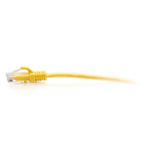 C2G 2.1m Cat6a Snagless Unshielded (UTP) Slim Ethernet Patch Cable - Yellow