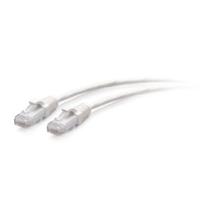 C2G 3m Cat6a Snagless Unshielded (UTP) Slim Ethernet Patch Cable - White