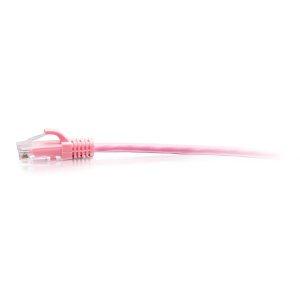 C2G 0.9m Cat6a Snagless Unshielded (UTP) Slim Ethernet Patch Cable - Pink