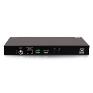 C2G HDMI® HDBaseT + 3.5mm, USB-B to A, and RS232 over Cat Extender Box Transmitter to Box Receiver - 4K 60Hz