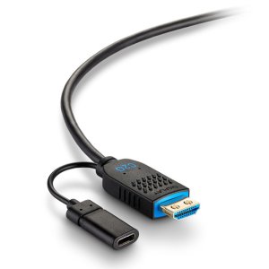 C2G 25ft (7.6m) Performance Series High Speed HDMI® Active Optical Cable (AOC) - 4K 60Hz Plenum Rated