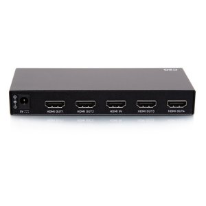 C2G 4-Port HDMI® Distribution Amplifier Splitter - 4K 60Hz