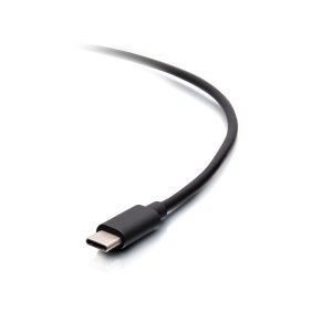 C2G 6ft (1.8m) USB-C® Male to Lightning Male Sync and Charging Cable - Black