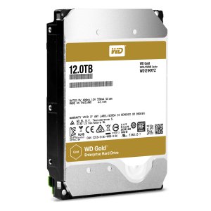 Western Digital Gold internal hard drive 12 TB 7200 RPM 256 MB 3.5" Serial ATA III