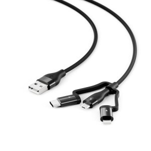 ALOGIC Elements 3-in-1 Charge and Sync Combo Cable 1M