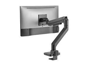 Equip 17"-49" Heavy-Duty Monitor Desk Mount Bracket, Black