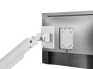 Equip 17"-49" Heavy-Duty Monitor Desk Mount Bracket, White