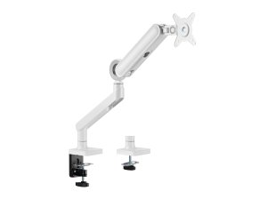 Equip 17″-35″ Premium Monitor Desk Mount Bracket, White