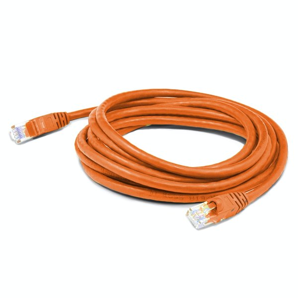 AddOn Networks ADD-100FCAT6AS-OE networking cable Orange 30.48 m Cat6a S/UTP (STP)