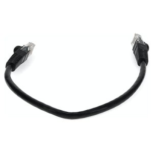 3.1 m, RJ-45 (Male) to RJ-45 (Male), Black, Cat6, UTP