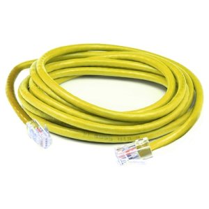 10ft RJ-45 (Male) to RJ-45 (Male) Yellow Cat6 Straight UTP PVC Non-Booted Copper Patch Cable