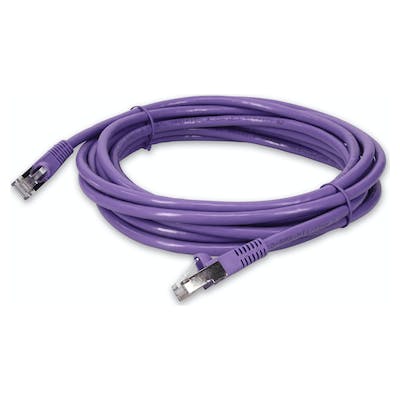 4.27 m, RJ-45, Cat6, STP, PVC, Purple