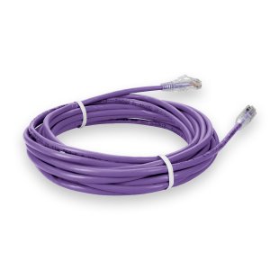 AddOn Networks ADD-15FCAT6P-PE-TAA networking cable Purple 4.57 m Cat6 U/UTP (UTP)