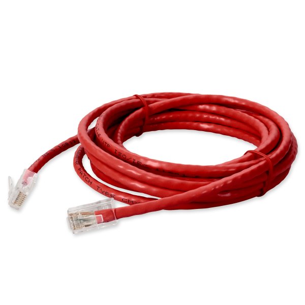 6.1 m RJ-45 (Male) to RJ-45 (Male) Red Cat6 Straight UTP PVC Non-Booted Copper Patch Cable