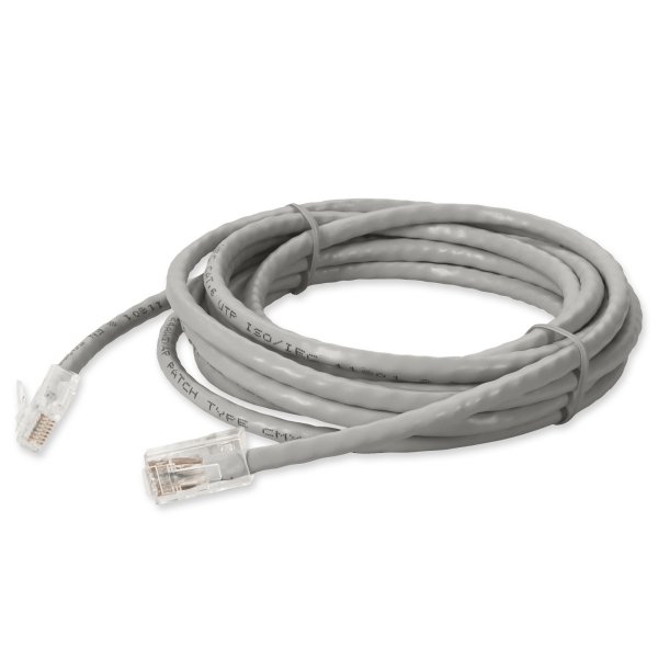 7.52 m RJ-45 (Male) to RJ-45 (Male) Gray Non-Booted, Non-Snagless Cat6 UTP PVC Copper Patch Cable