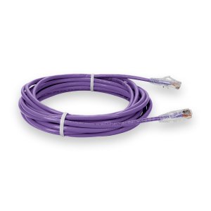 AddOn Networks ADD-25FCAT6P-PE-TAA networking cable Purple 7.62 m Cat6 U/UTP (UTP)