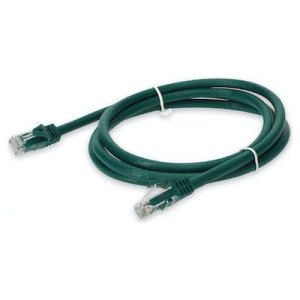 0.51 m, RJ-45 (Male), Cat6A, UTP, PVC, Green