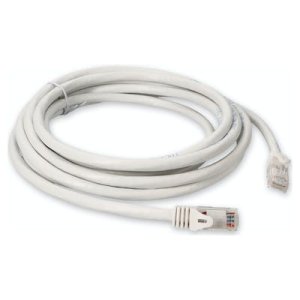 0.51 m, RJ-45 (Male), UTP, PVC, 24AWG, Cat6A, White