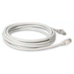 0.51 m, RJ-45 (Male), UTP, PVC, 24AWG, Cat6A, White