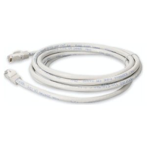 0.51 m, RJ-45 (Male), UTP, PVC, 24AWG, Cat6A, White