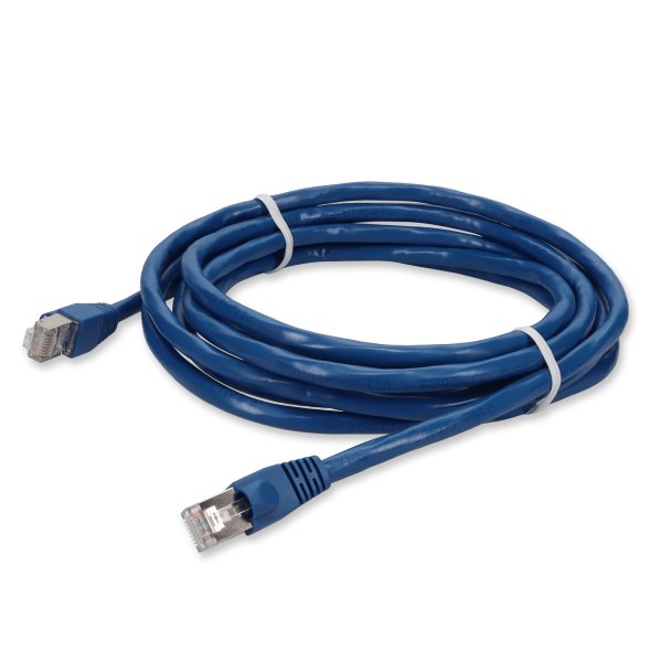 9.75 m RJ-45 (Male) to RJ-45 (Male) Blue Cat6 Straight STP PVC Copper Patch Cable