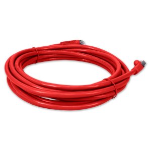 AddOn Networks ADD-35FCAT6S-RD-TAA networking cable Red 10.67 m Cat6